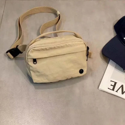 Nylon Crossbody Mini Bag – Lightweight Waterproof Shoulder Bag