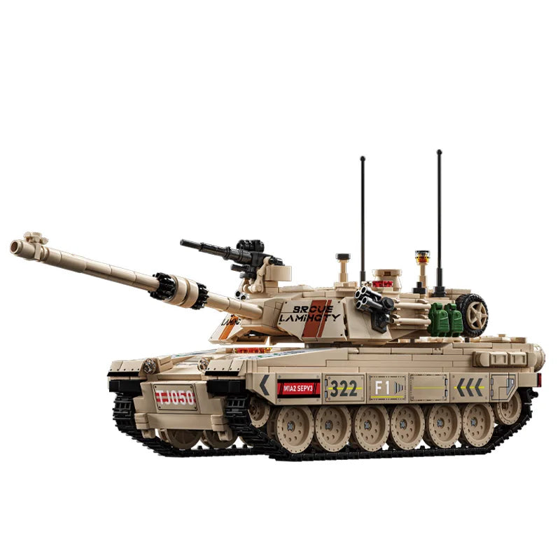 Military Tank Building Blocks Set – Army SWAT Armored Vehicle Toy