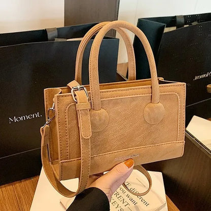 Retro Small Bag Women S Commuter Versatile Shoulder Messenger Exquisite Portable Square