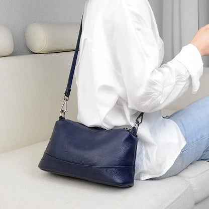 Women Genuine Leather Handbags S Bags Designer Female Shoulder Luxury Brand Cowhide Ladies Messenger