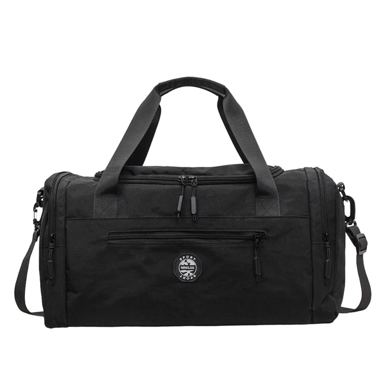 Large Capacity Gym Duffel Bag with Multiple Compartments & Adjustable Strap