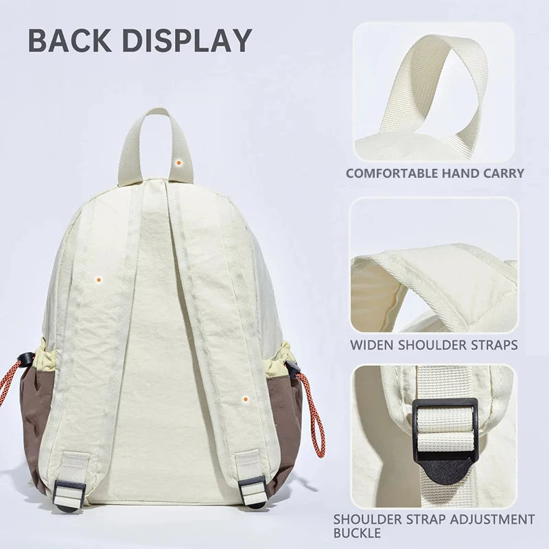 Women's Mini Casual Backpack – Lightweight Multi-Compartment Bag