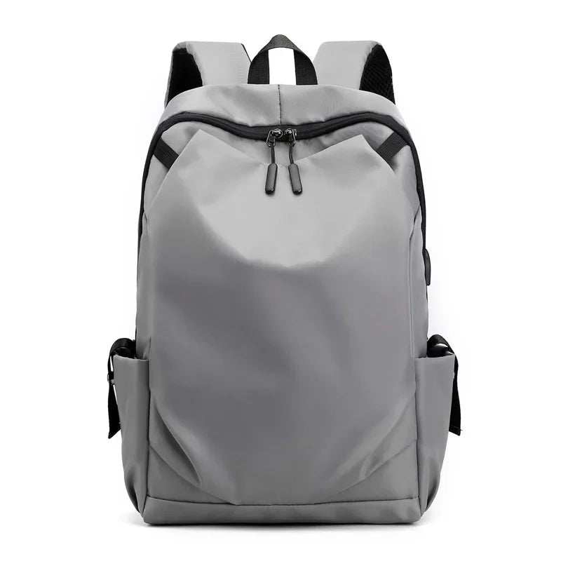 Men's Waterproof Laptop Backpack with USB Charging Port