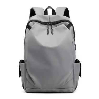 Men's Waterproof Laptop Backpack with USB Charging Port