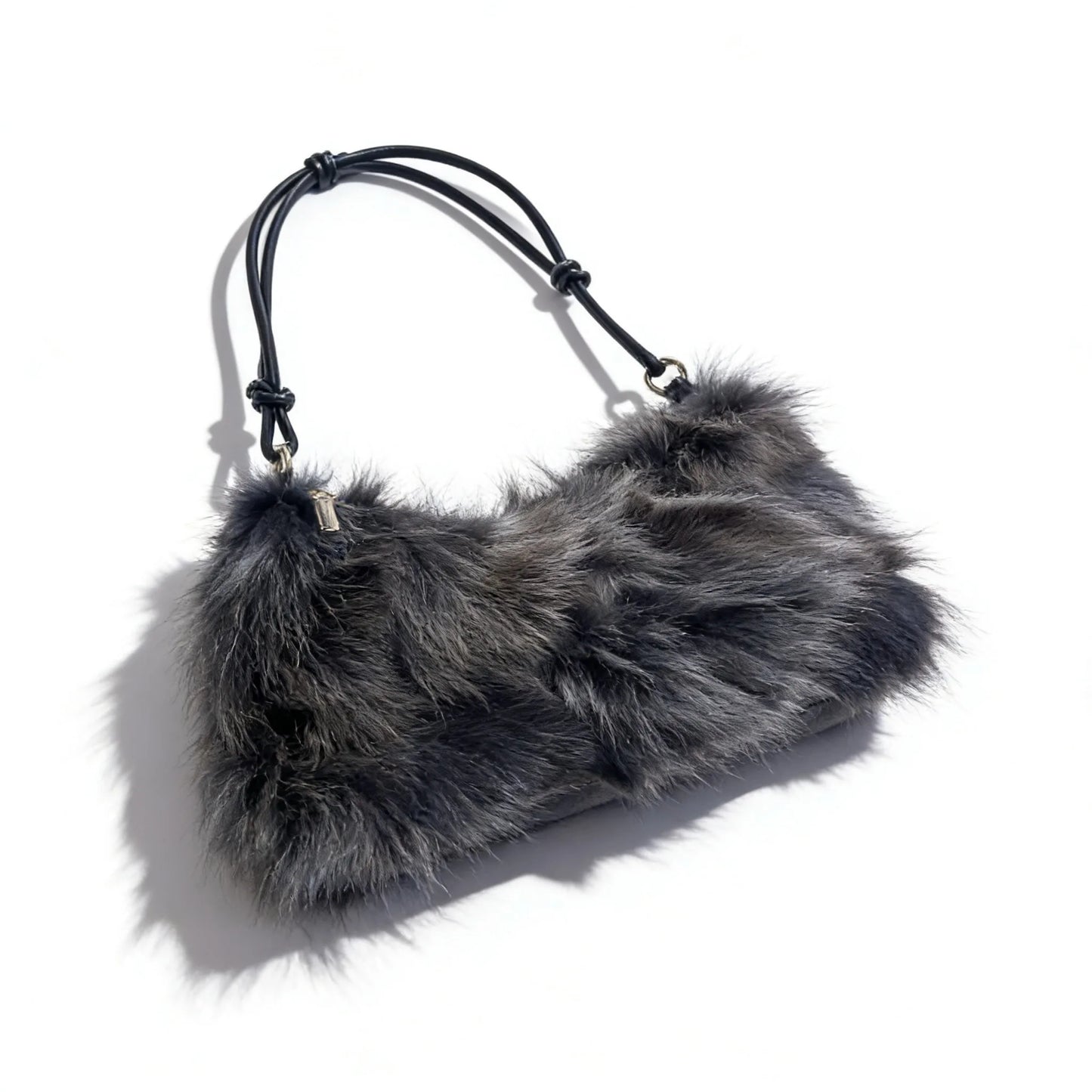 Faux Fur Shoulder Bag — Luxury Tote & Clutch Purse for Women