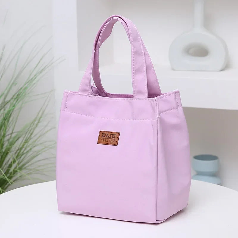 Insulated Lunch Bag – Large Capacity Tote with Top Handle