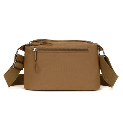 Women's Waterproof Nylon Crossbody Bag Large Capacity