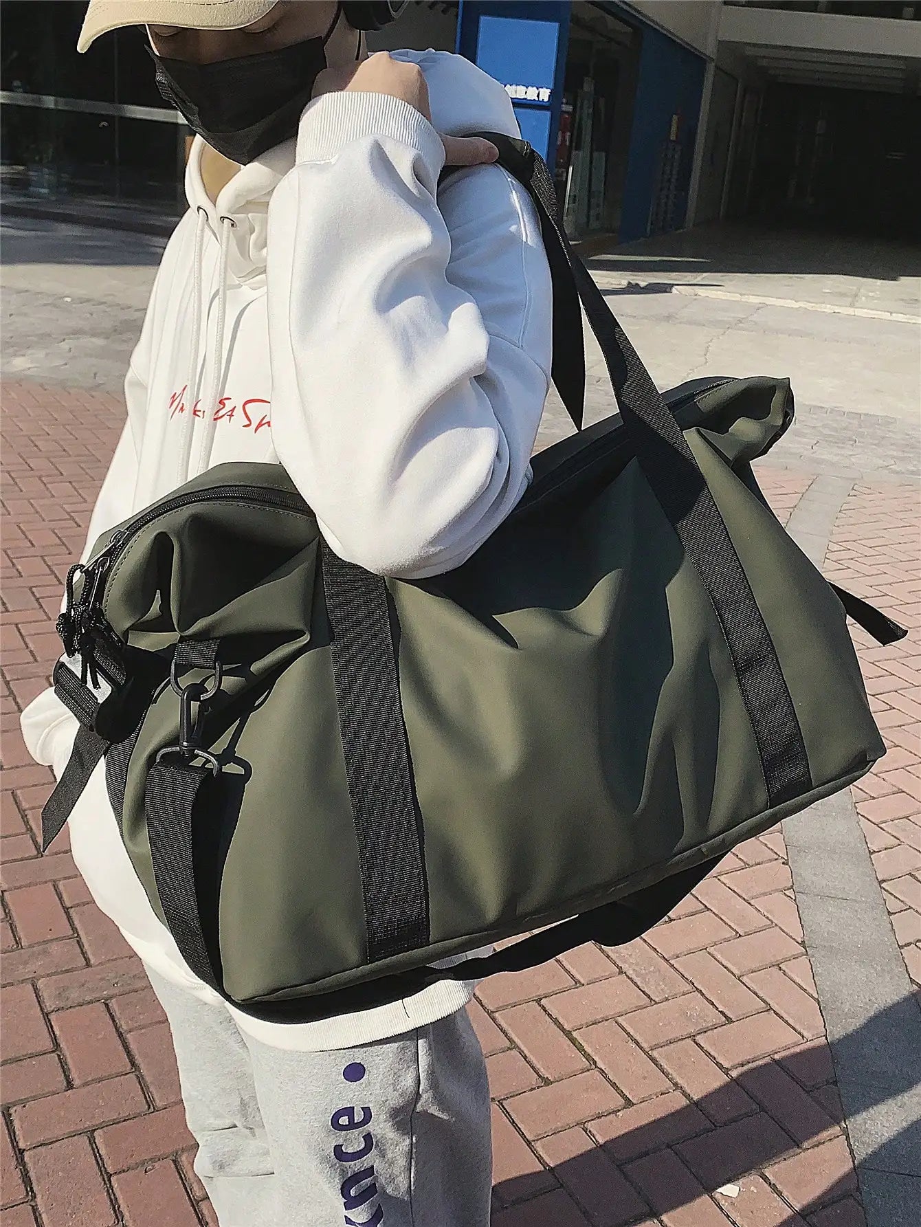 Large Capacity Travel Duffel Bag for Sports & Gym