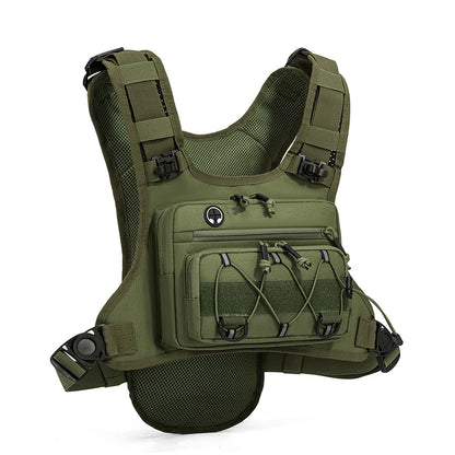 Tactical Running Chest Pack – Outdoor Sports Vest Backpack for Men & Women