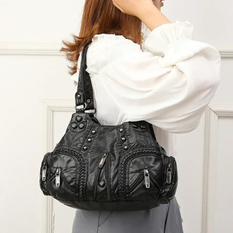 Y2k Handbags Women Bags Designer Crossbody Large Capacity Female Shoulder Bag Brand Ladies Leather