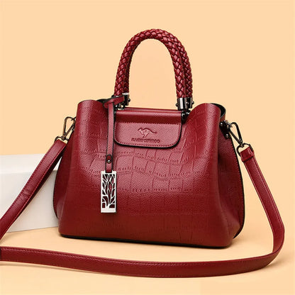Luxury Stone Pattern Women's Handbag Crossbody Shoulder Bag