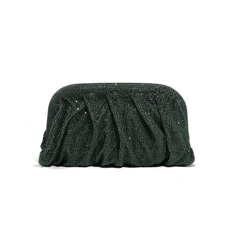 Crystal Evening Clutch Bag – Women's Diamond Party Purse