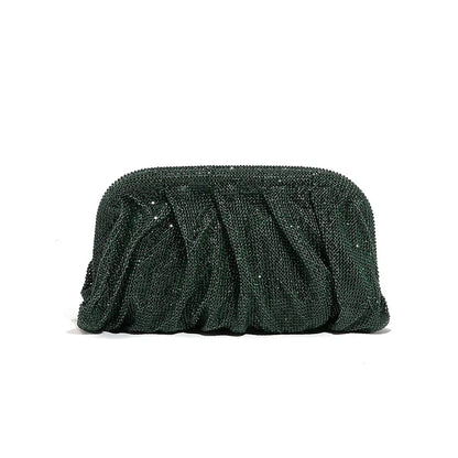 Crystal Evening Clutch Bag – Women's Diamond Party Purse