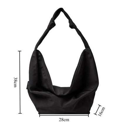 Large Capacity Nylon Hobo Shoulder Bag – Waterproof Crossbody