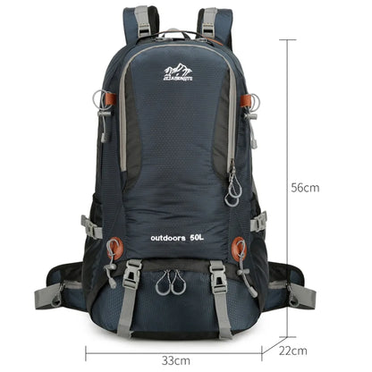 50L Waterproof Hiking Backpack – Large Outdoor Travel Rucksack for Men
