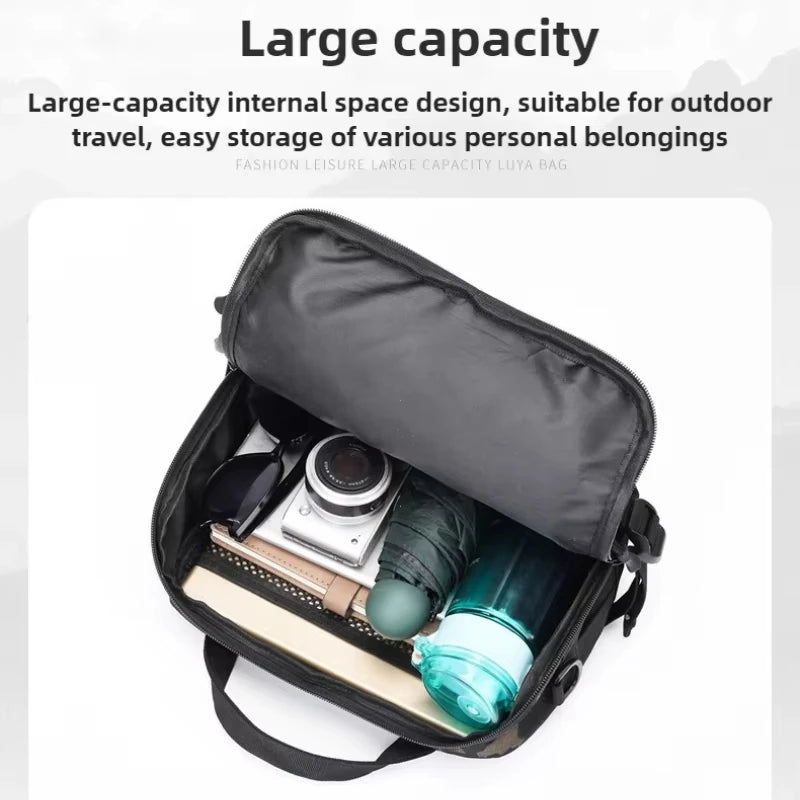 Tactical Crossbody Bag for Men – Messenger & Shoulder Bag