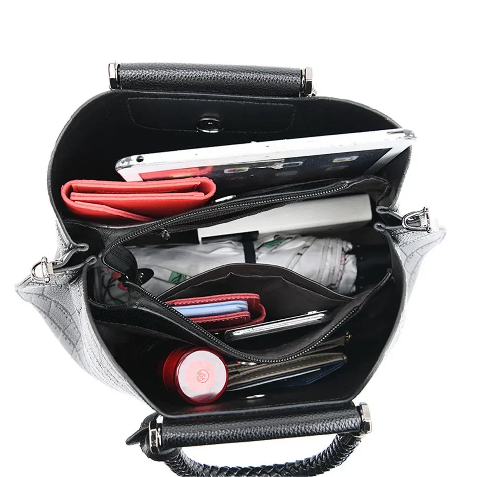 Luxury Stone Pattern Women's Handbag Crossbody Shoulder Bag