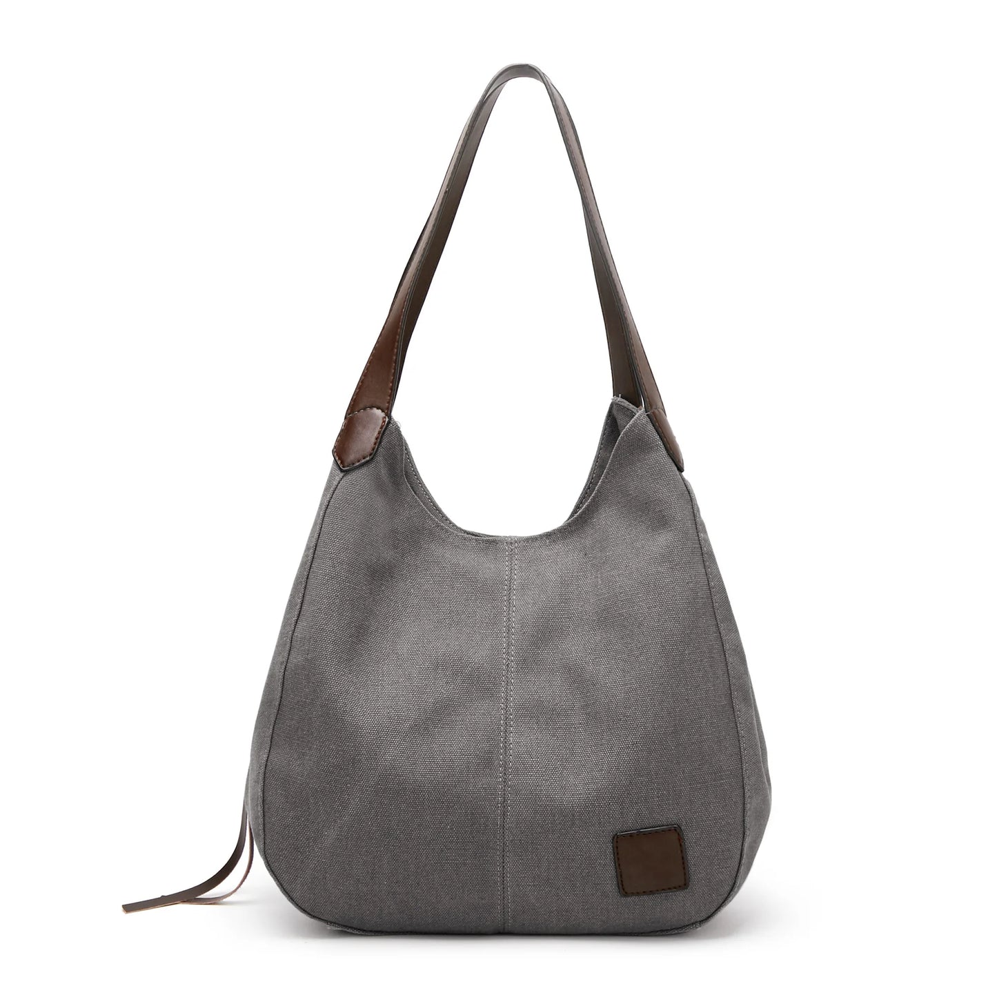 Canvas Hobo Shoulder Bag for Women – Large Capacity Tote