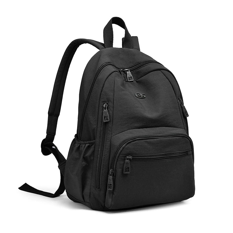 Nylon Backpack for Women – Multi-Pocket Water-Resistant Daypack