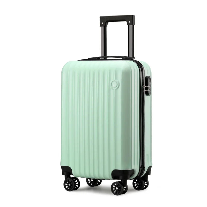 20-Inch Hardshell Trolley Suitcase with Combination Lock