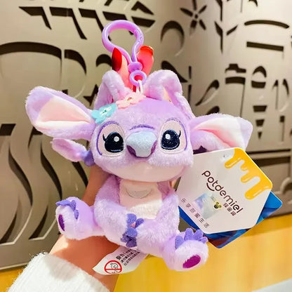 Stitch Plush Keychain – Cute Backpack Pendant & Bag Charm