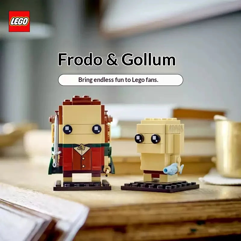 LEGO BrickHeadz 40630 Frodo & Gollum – Lord of the Rings Collectible Set