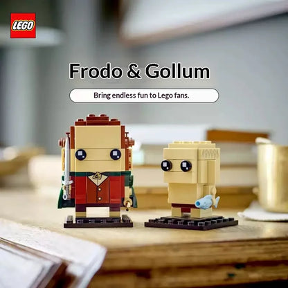 LEGO BrickHeadz 40630 Frodo & Gollum – Lord of the Rings Collectible Set