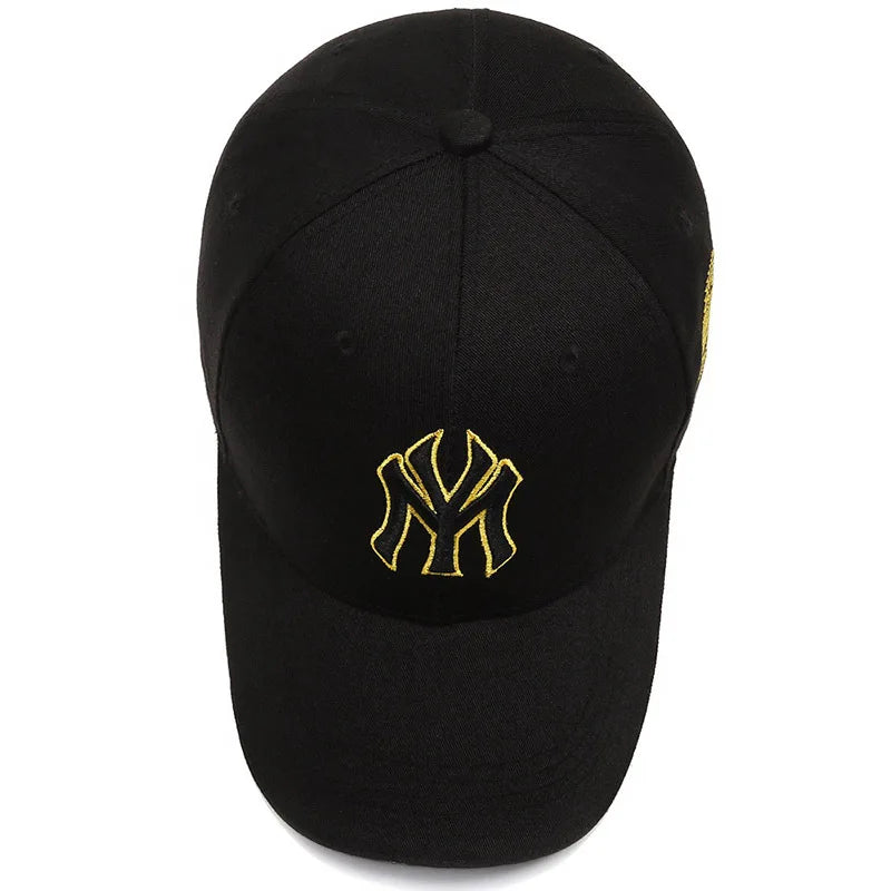 NY Embroidery Baseball Cap – Unisex Cotton Snapback Hat