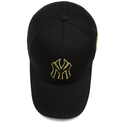 NY Embroidery Baseball Cap – Unisex Cotton Snapback Hat