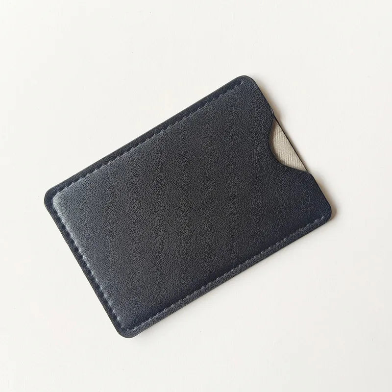 RFID Blocking Slim Card Holder Wallet – PU Leather, Unisex