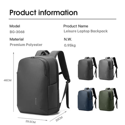 Bange Waterproof Laptop Backpack 15.6" for Men & Women