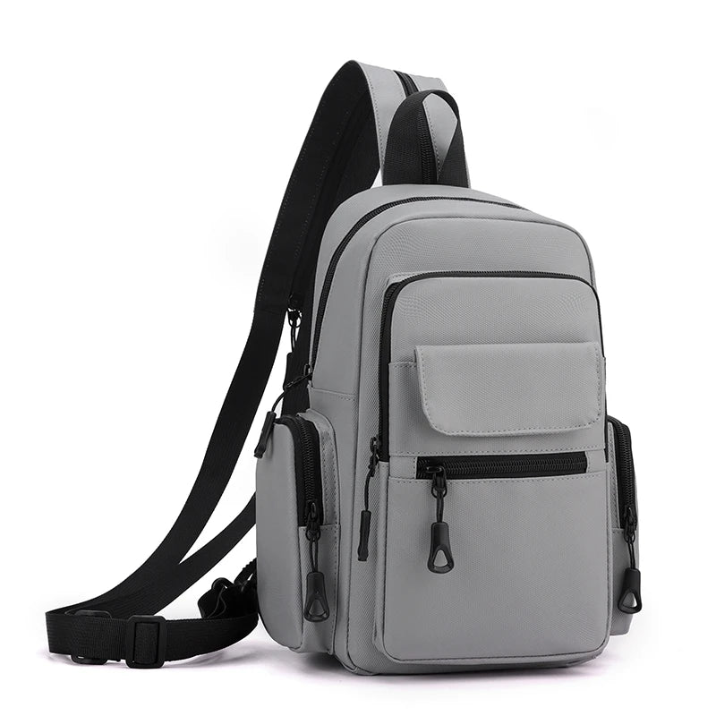Crossbody Sling Bag for Men – Multi-Pocket Chest Pack