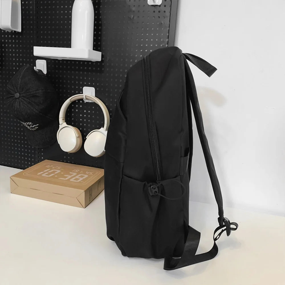 Lightweight Nylon Backpack – Minimalist Water-Resistant Daily Bag