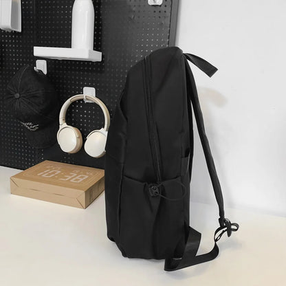 Lightweight Nylon Backpack – Minimalist Water-Resistant Daily Bag