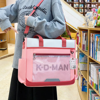 Large Capacity Waterproof Tote Bag for School & Daily Use