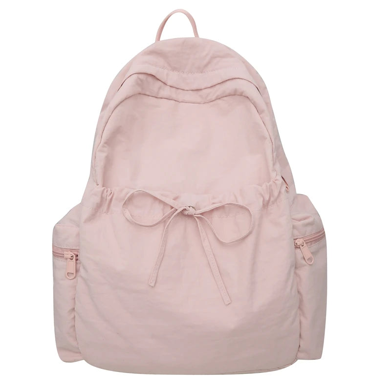 Women's Nylon Backpack – Cute Casual School & Travel Bag