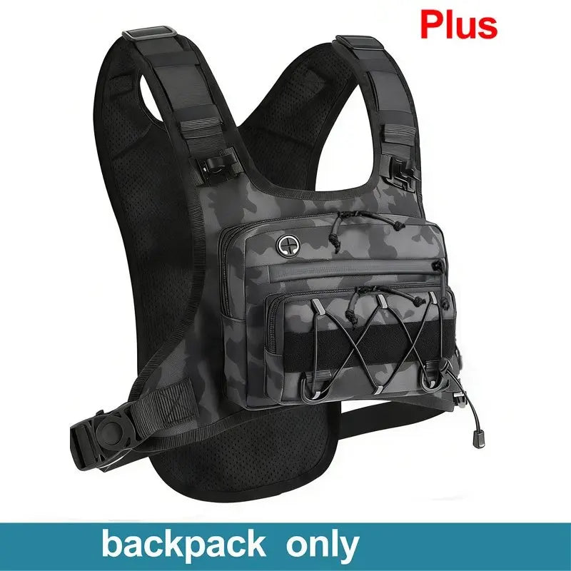 Running Chest Pack Hydration Vest – Tactical Sports Bag for Men & Women