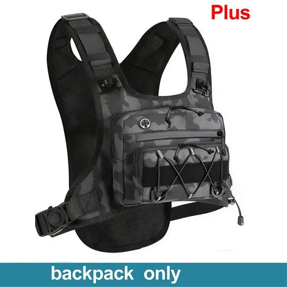 Running Chest Pack Hydration Vest – Tactical Sports Bag for Men & Women
