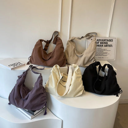 Large Capacity Canvas Shoulder Bag for Women