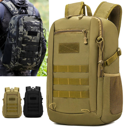 Small Tactical Backpack 10L/20L – Waterproof Outdoor Hiking Bag