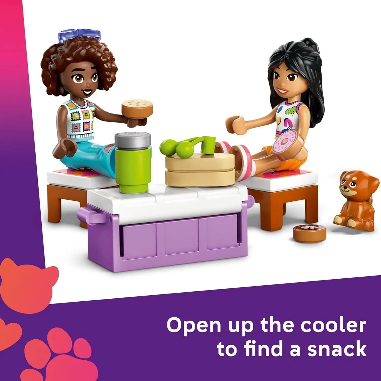 LEGO Friends 42659 Road-Trip Travel Car Building Set – 220 Pieces
