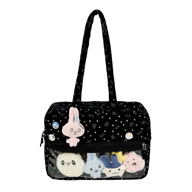 Kawaii Shoulder Bag - Anime Ita Tote Large Capacity Handbag