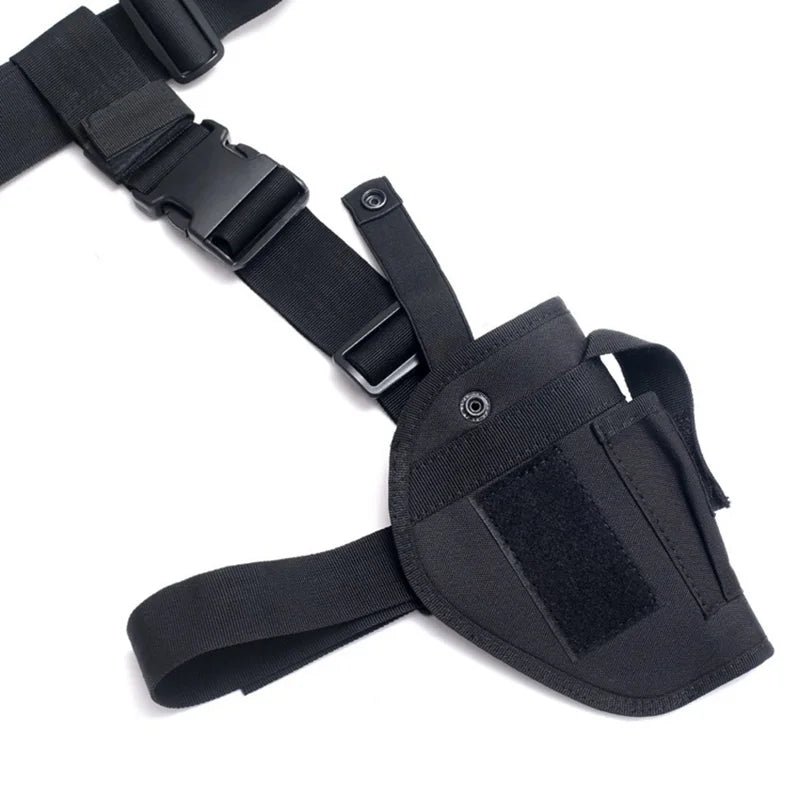 Tactical Leg Holster – Right Hand Thigh Gun & Magazine Pouch