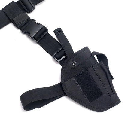Tactical Leg Holster – Right Hand Thigh Gun & Magazine Pouch