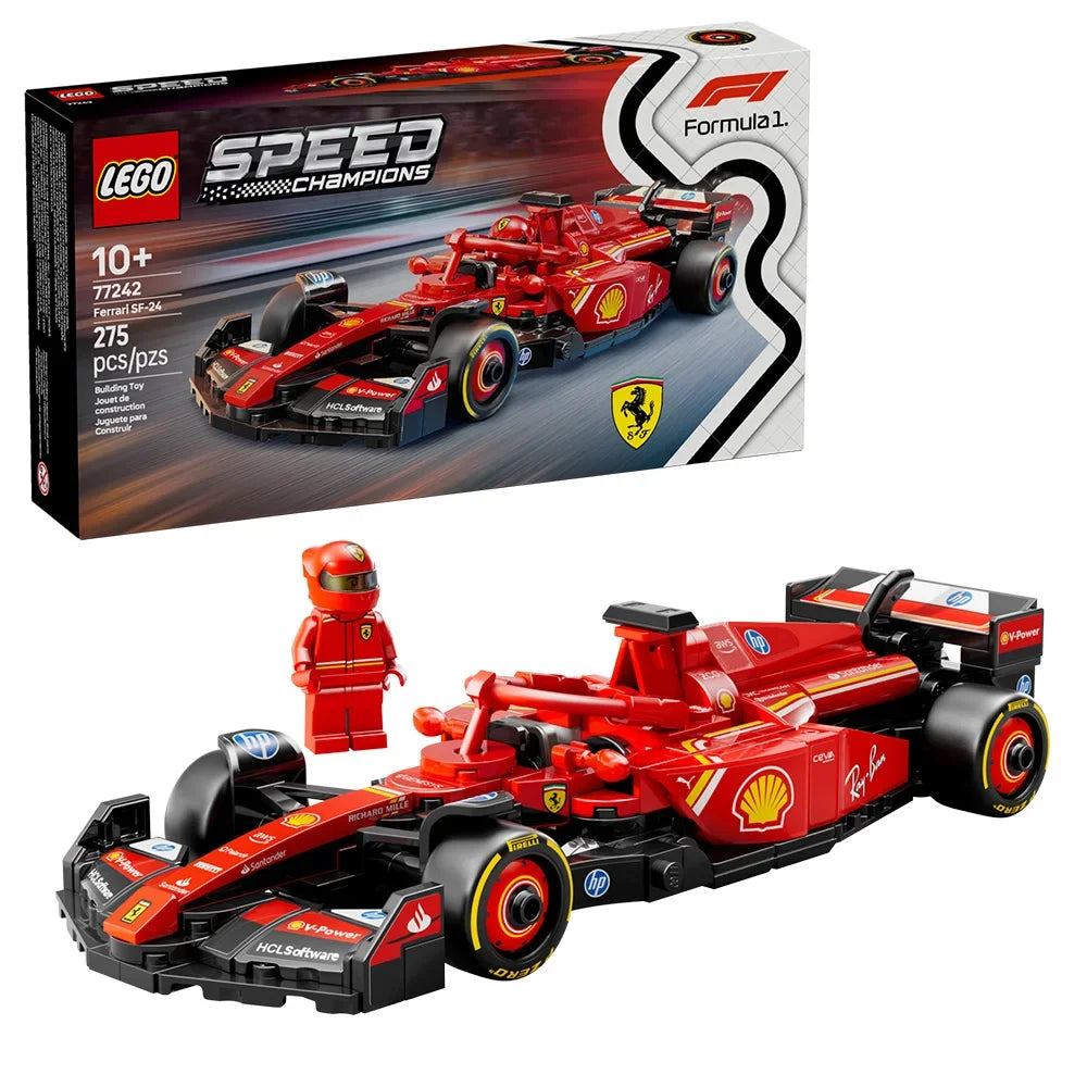 LEGO Speed Champions Ferrari SF-24 F1 Car Building Set 77242