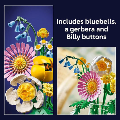 LEGO Botanicals Petite Sunny Bouquet 10347 Flower Building Set