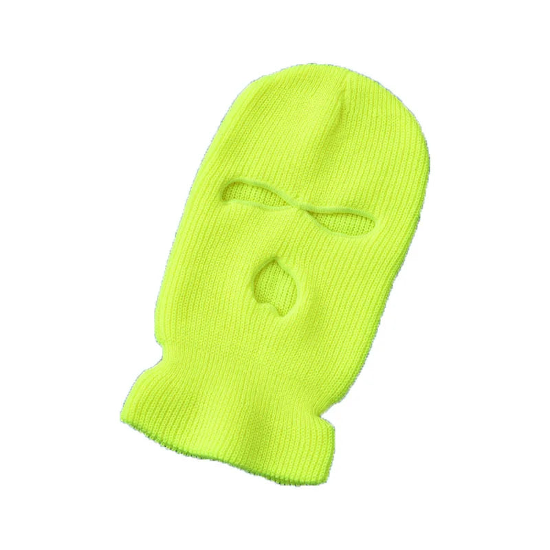 Balaclava Ski Mask – Full Face Cover, 3-Hole Windproof Knit Hat