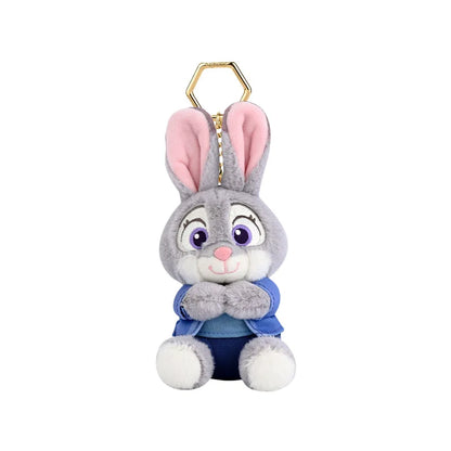 Zootopia Plush Keychain Doll – Cute Bag Charm Pendant
