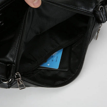 Women's PU Leather Crossbody Shoulder Bag