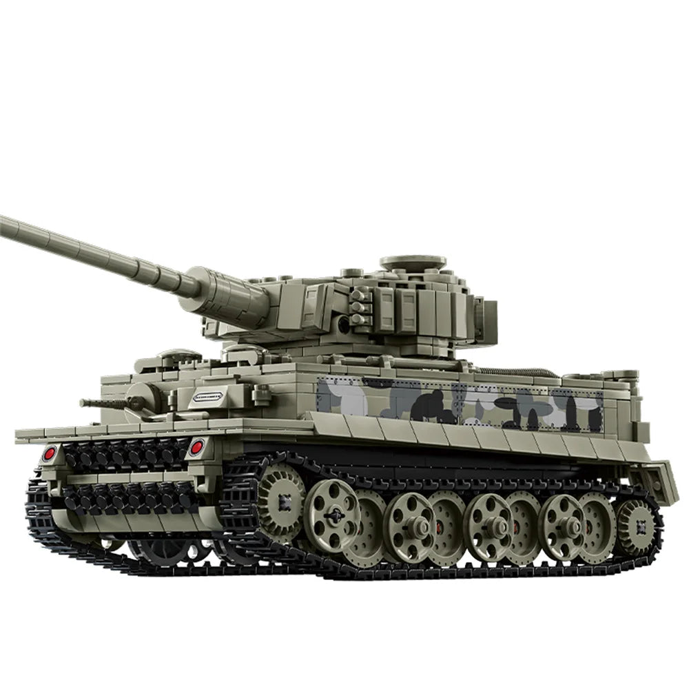 Military Tank Building Blocks Set – Army SWAT Armored Vehicle Toy